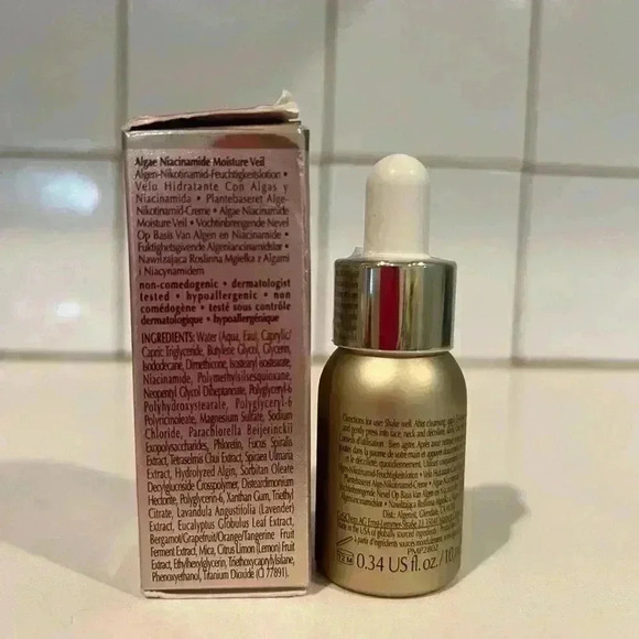Algenist moisture veil liquid moisturizer- .34 oz- 10 mL- New in Box - Picture 2 of 2